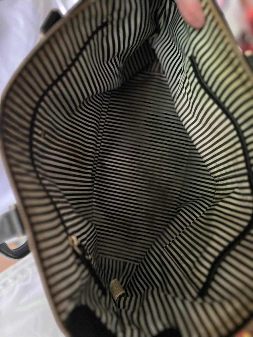 kate spade Black Saffiano Leather Tote